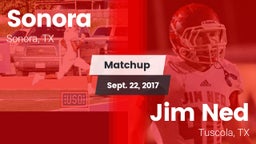 Matchup: Sonora  vs. Jim Ned  2017