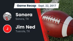 Recap: Sonora  vs. Jim Ned  2017