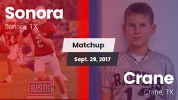 Matchup: Sonora  vs. Crane  2017