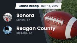 Recap: Sonora  vs. Reagan County  2022
