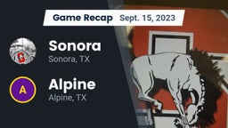 Recap: Sonora  vs. Alpine  2023