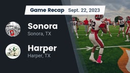 Recap: Sonora  vs. Harper  2023