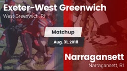 Matchup: Exeter-West Greenwic vs. Narragansett  2018