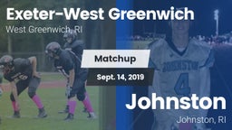 Matchup: Exeter-West Greenwic vs. Johnston  2019