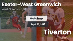 Matchup: Exeter-West Greenwic vs. Tiverton  2019