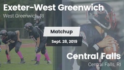 Matchup: Exeter-West Greenwic vs. Central Falls  2019