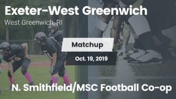 Matchup: Exeter-West Greenwic vs. N. Smithfield/MSC Football Co-op 2019