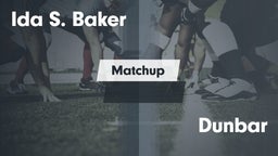 Matchup: Ida S. Baker High vs. Dunbar  2016