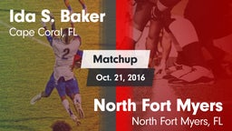 Matchup: Ida S. Baker High vs. North Fort Myers  2016