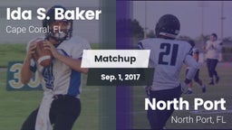 Matchup: Ida S. Baker High vs. North Port  2017