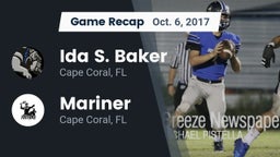 Recap: Ida S. Baker  vs. Mariner  2017