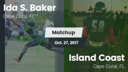 Matchup: Ida S. Baker High vs. Island Coast  2017