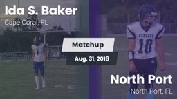 Matchup: Ida S. Baker High vs. North Port  2018