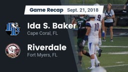 Recap: Ida S. Baker  vs. Riverdale  2018