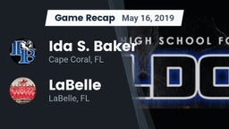 Recap: Ida S. Baker  vs. LaBelle  2019