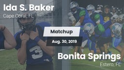 Matchup: Ida S. Baker High vs. Bonita Springs  2019