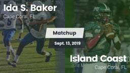 Matchup: Ida S. Baker High vs. Island Coast  2019