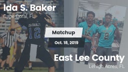 Matchup: Ida S. Baker High vs. East Lee County  2019