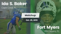 Matchup: Ida S. Baker High vs. Fort Myers  2019