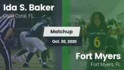 Matchup: Ida S. Baker High vs. Fort Myers  2020