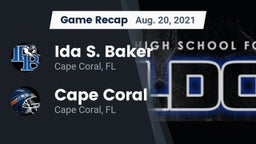 Recap: Ida S. Baker  vs. Cape Coral  2021