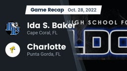 Recap: Ida S. Baker  vs. Charlotte  2022