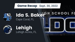 Recap: Ida S. Baker  vs. Lehigh  2022