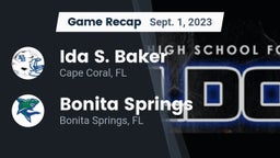 Recap: Ida S. Baker  vs. Bonita Springs  2023