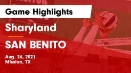 Sharyland  vs SAN BENITO  Game Highlights - Aug. 26, 2021