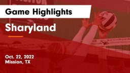 Sharyland  Game Highlights - Oct. 22, 2022