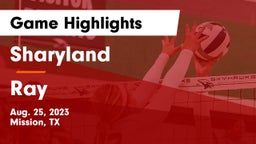 Sharyland  vs Ray  Game Highlights - Aug. 25, 2023