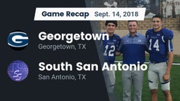 Recap: Georgetown  vs. South San Antonio  2018