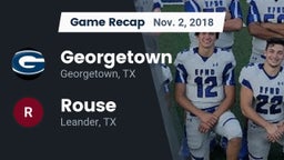Recap: Georgetown  vs. Rouse  2018