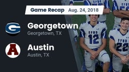 Recap: Georgetown  vs. Austin  2018
