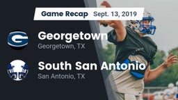 Recap: Georgetown  vs. South San Antonio  2019