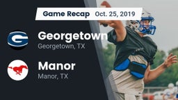Recap: Georgetown  vs. Manor  2019
