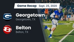 Recap: Georgetown  vs. Belton  2020