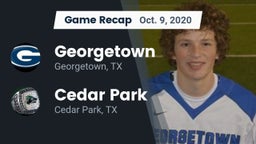 Recap: Georgetown  vs. Cedar Park  2020