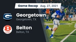 Recap: Georgetown  vs. Belton  2021