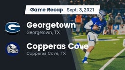 Recap: Georgetown  vs. Copperas Cove  2021