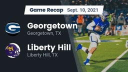 Recap: Georgetown  vs. Liberty Hill  2021