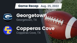 Recap: Georgetown  vs. Copperas Cove  2022