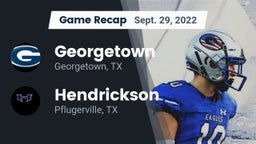 Recap: Georgetown  vs. Hendrickson  2022