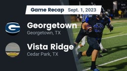 Recap: Georgetown  vs. Vista Ridge  2023