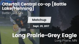 Matchup: Ottertail Central co vs. Long Prairie-Grey Eagle  2017