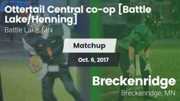 Matchup: Ottertail Central co vs. Breckenridge  2017