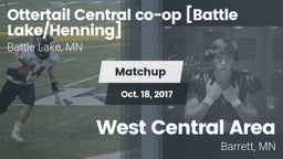 Matchup: Ottertail Central co vs. West Central Area 2017
