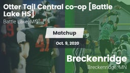 Matchup: Ottertail Central co vs. Breckenridge  2020