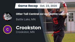 Recap: Otter Tail Central co-op [Battle Lake HS] vs. Crookston  2020