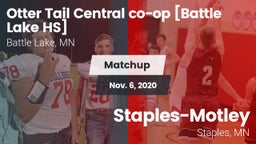 Matchup: Ottertail Central co vs. Staples-Motley  2020